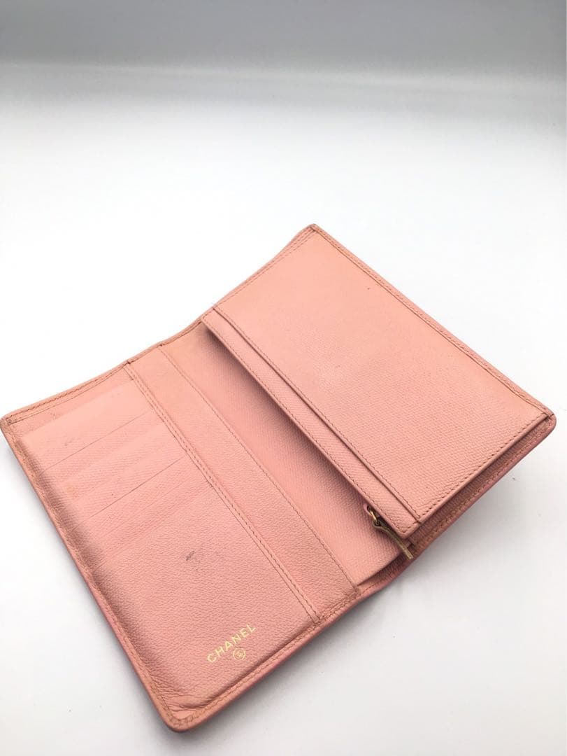 シャネル　CHANEL ココボタン　長財布