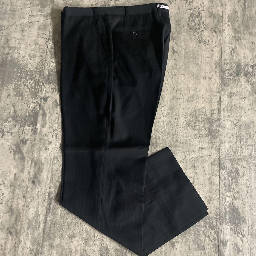 極美品 高級メリノウールスーツ Yves Saint Laurentネクタイ