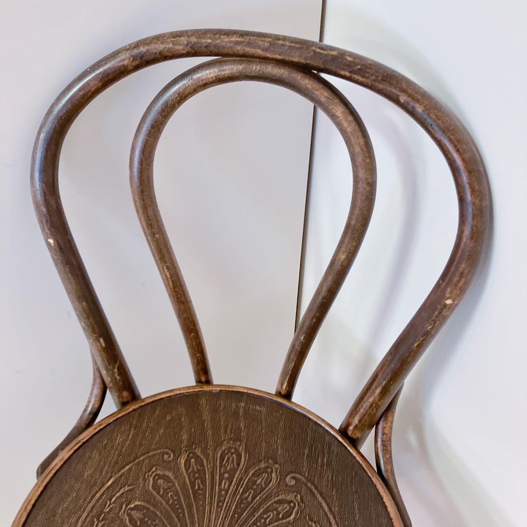 TON ベントウッドチェアチェア　アンティーク　曲げ木　ダイニングチェア