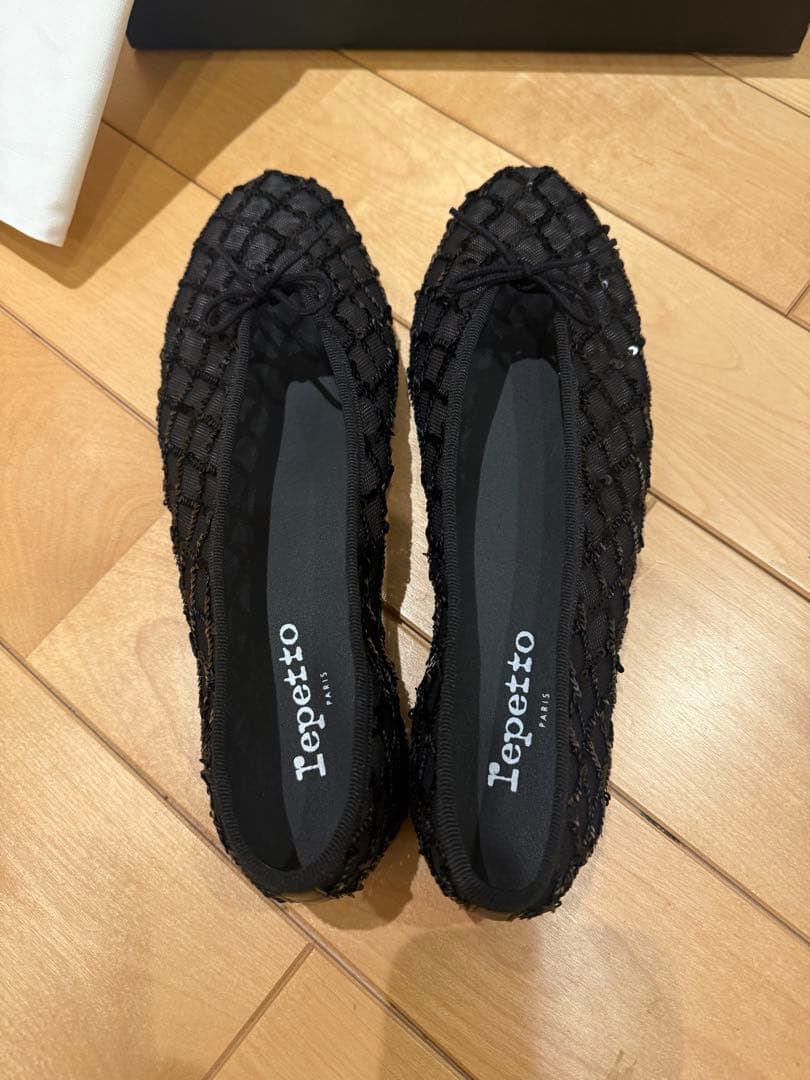 未使用品　レペット　スパンコール　バレエシューズ　37.5