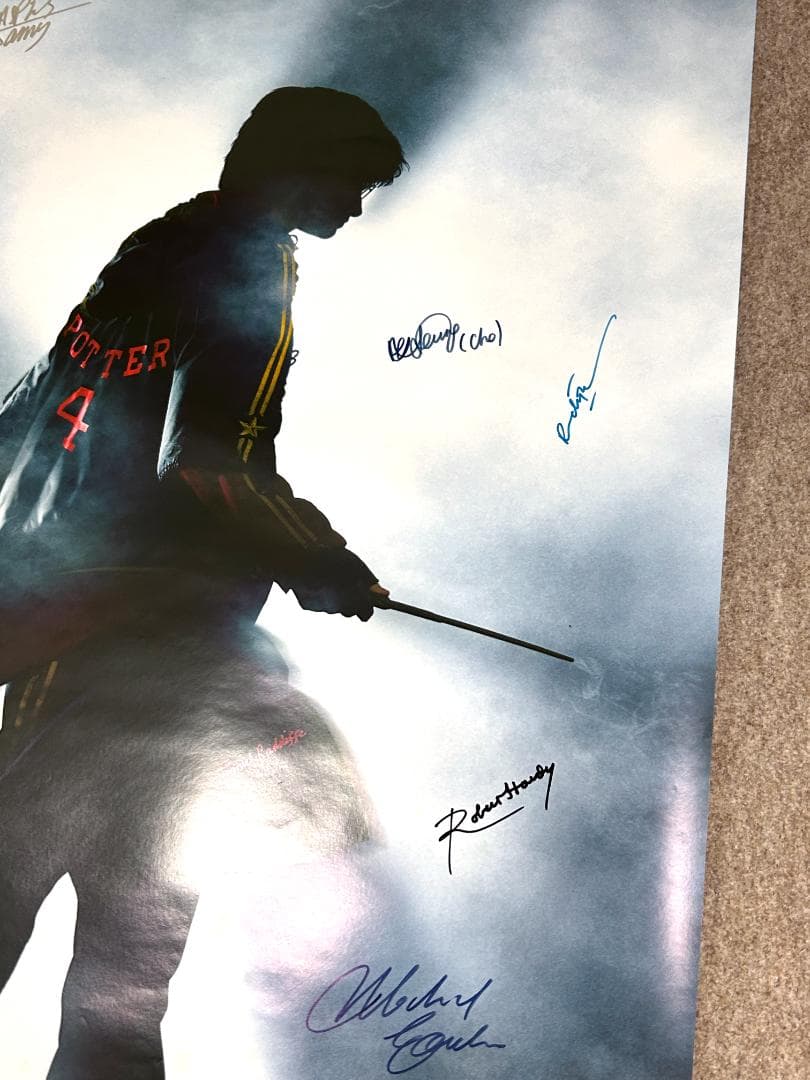 【貴重!!】ハリーポッター 俳優12名サイン入りポスター