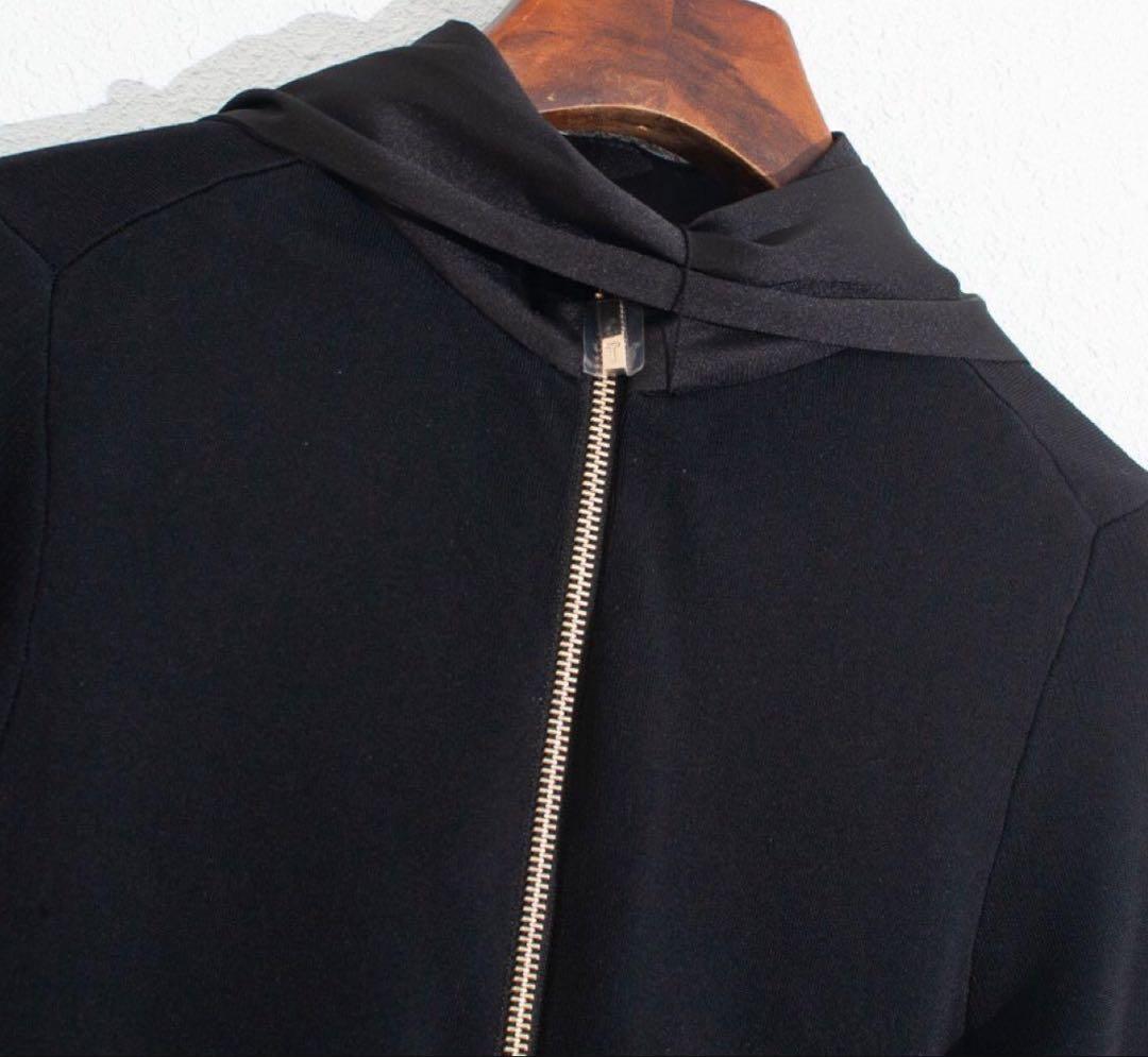 TED BAKER サイズ2 ブラック　花柄フレアワンピース 長袖