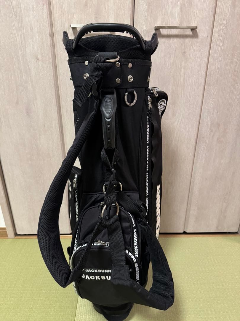 JACKBUNNY ブラック キャディバッグ