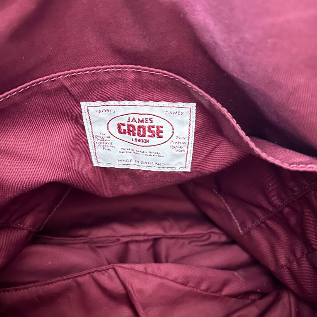 ✨激レア✨ジェームスグロース JAMES GROSE オールレザー ハンドバッグ