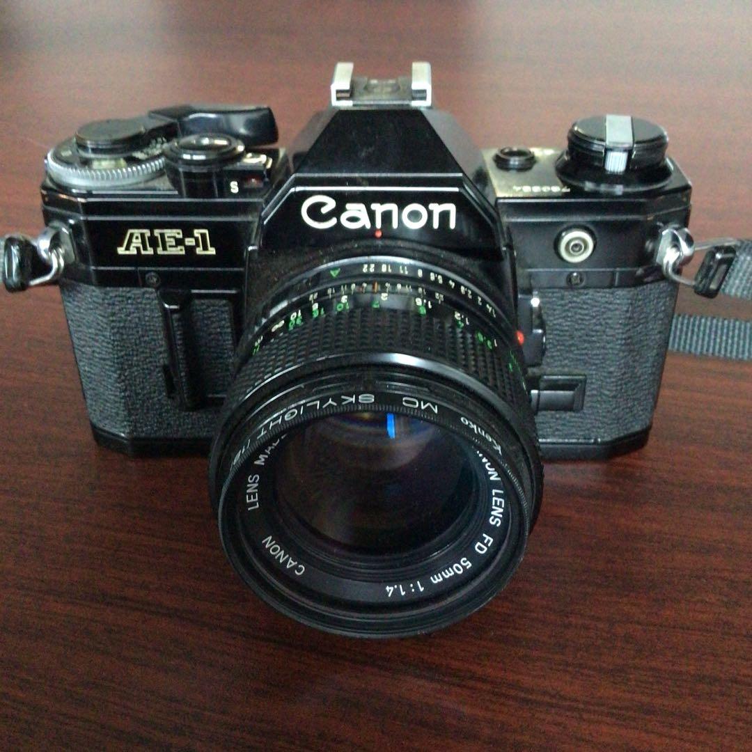 キャノンAE-1・中古カメラ（長期自宅保管の為にジャンク品扱いで出品)