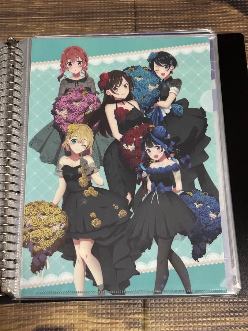 かのかり　みに　クリアファイル　13枚セット