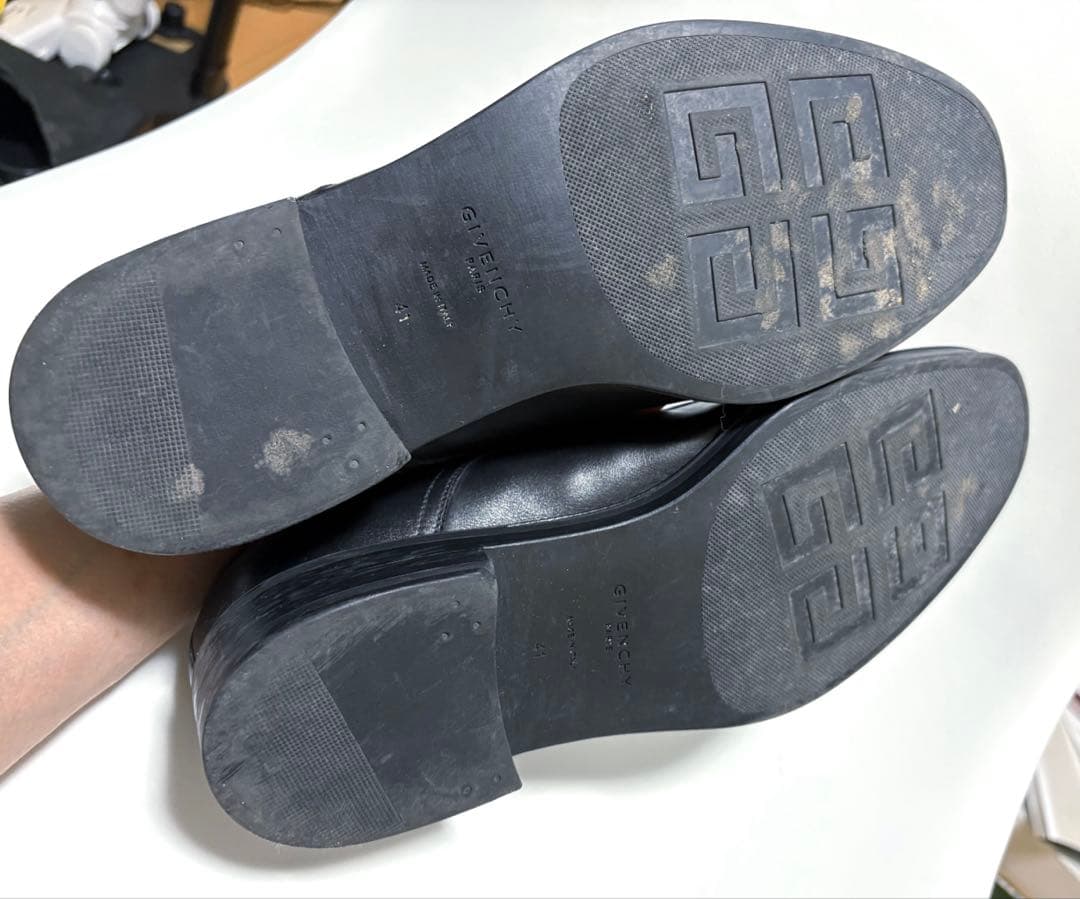 美品Givenchy ブラック ドレスシューズ　サイズ41