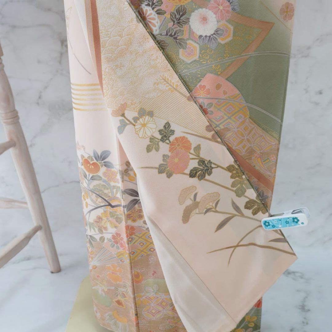 訪問着 フルセットa506卒業式　入学式　お宮参り　七五三　結婚式　落款