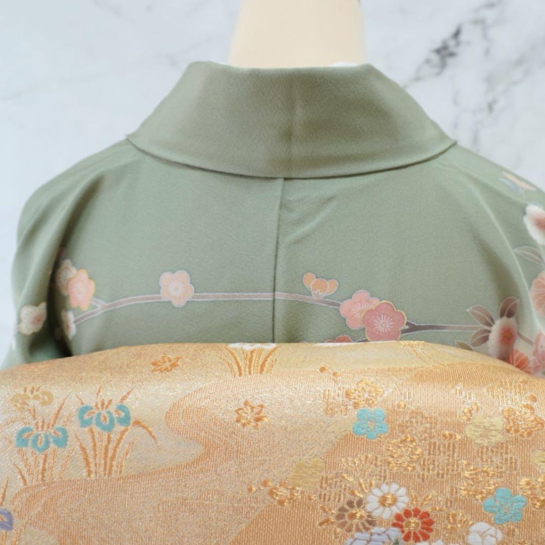 訪問着 フルセットa506卒業式　入学式　お宮参り　七五三　結婚式　落款