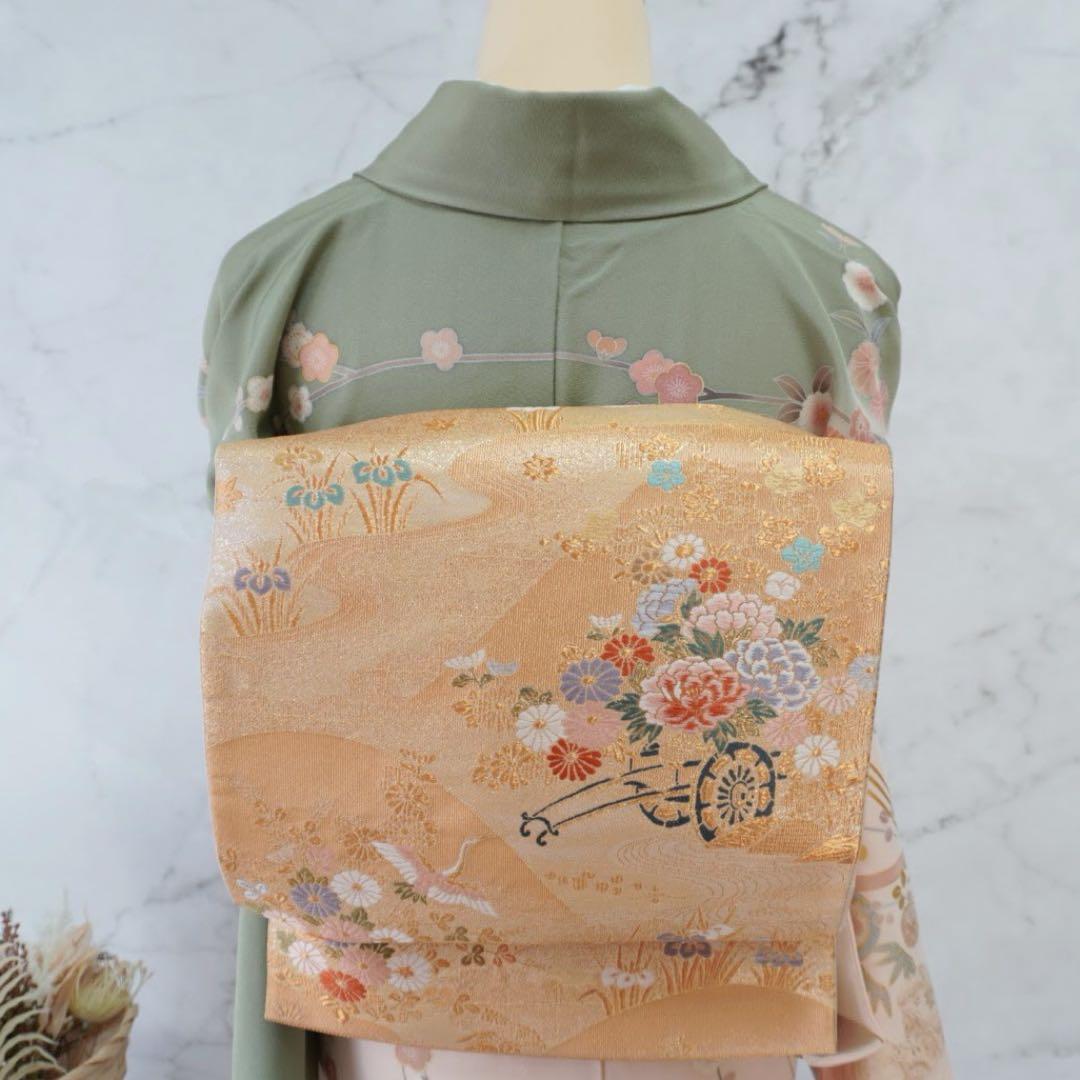 訪問着 フルセットa506卒業式　入学式　お宮参り　七五三　結婚式　落款