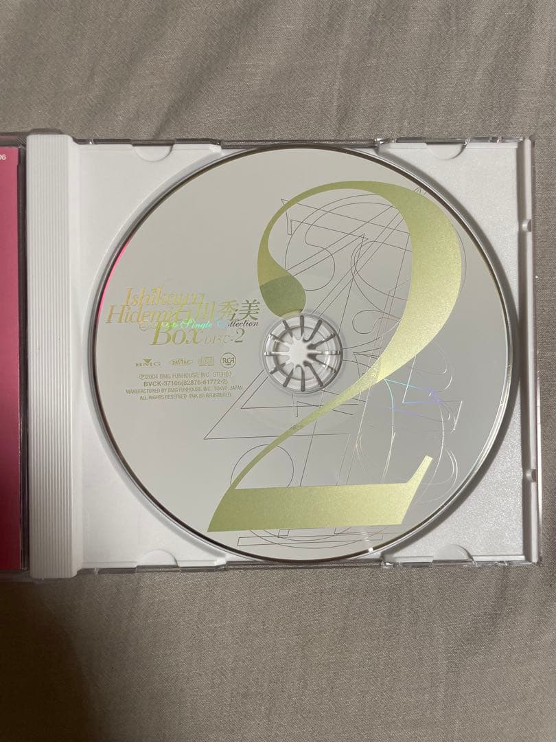 BOX CD 石川秀美 COMPLETE SINGLE COLLECTION