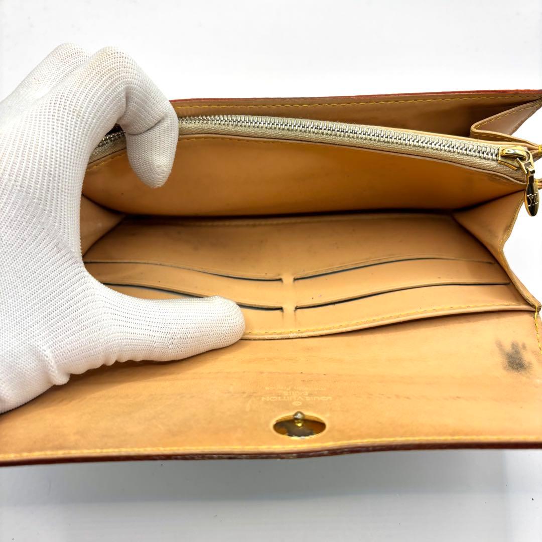 正規品 ルイヴィトン サラ マルチカラー 折り財布 総柄 pvc レザー ボタン