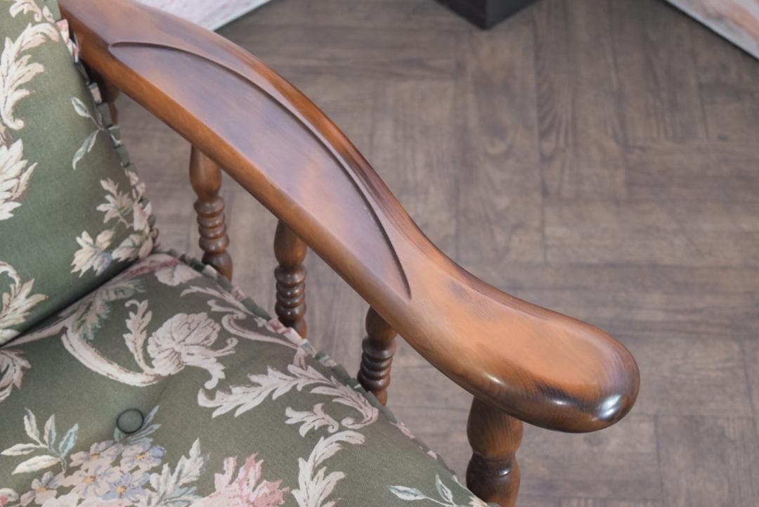 カリモク コロニアルシリーズ リクライニングソファ パーソナルチェア