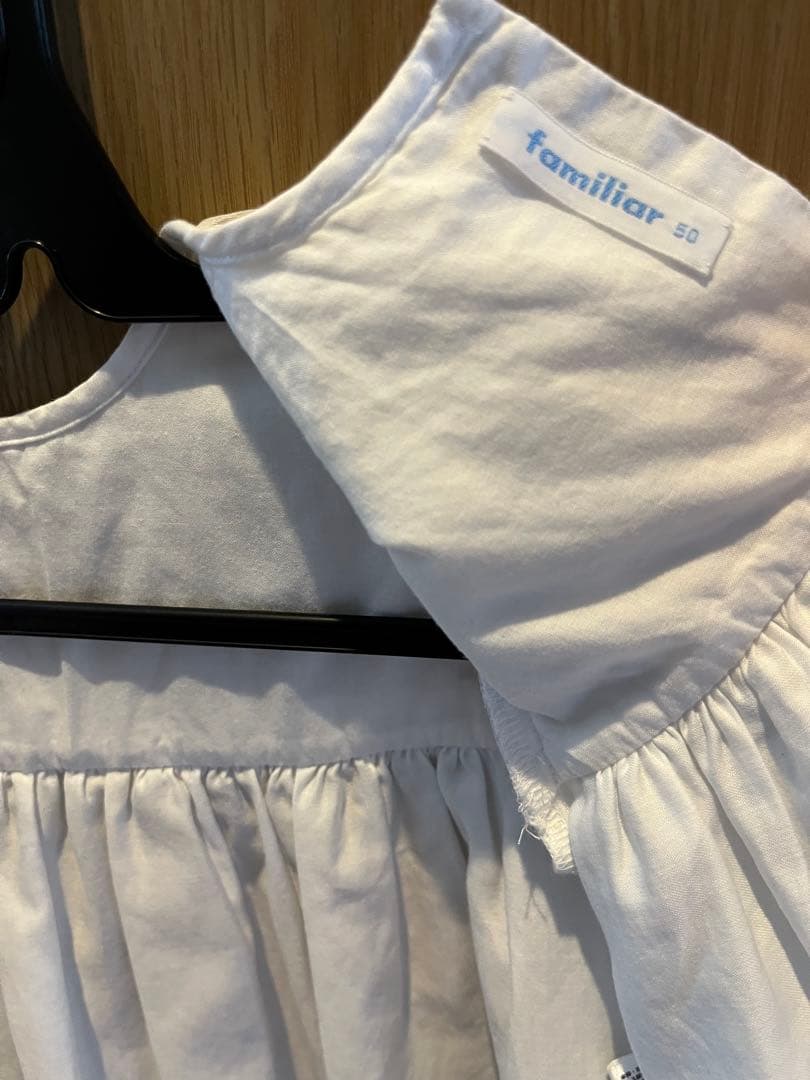 【くまちゃん】ファミリア セレモニー用ベビードレス 帽子セット