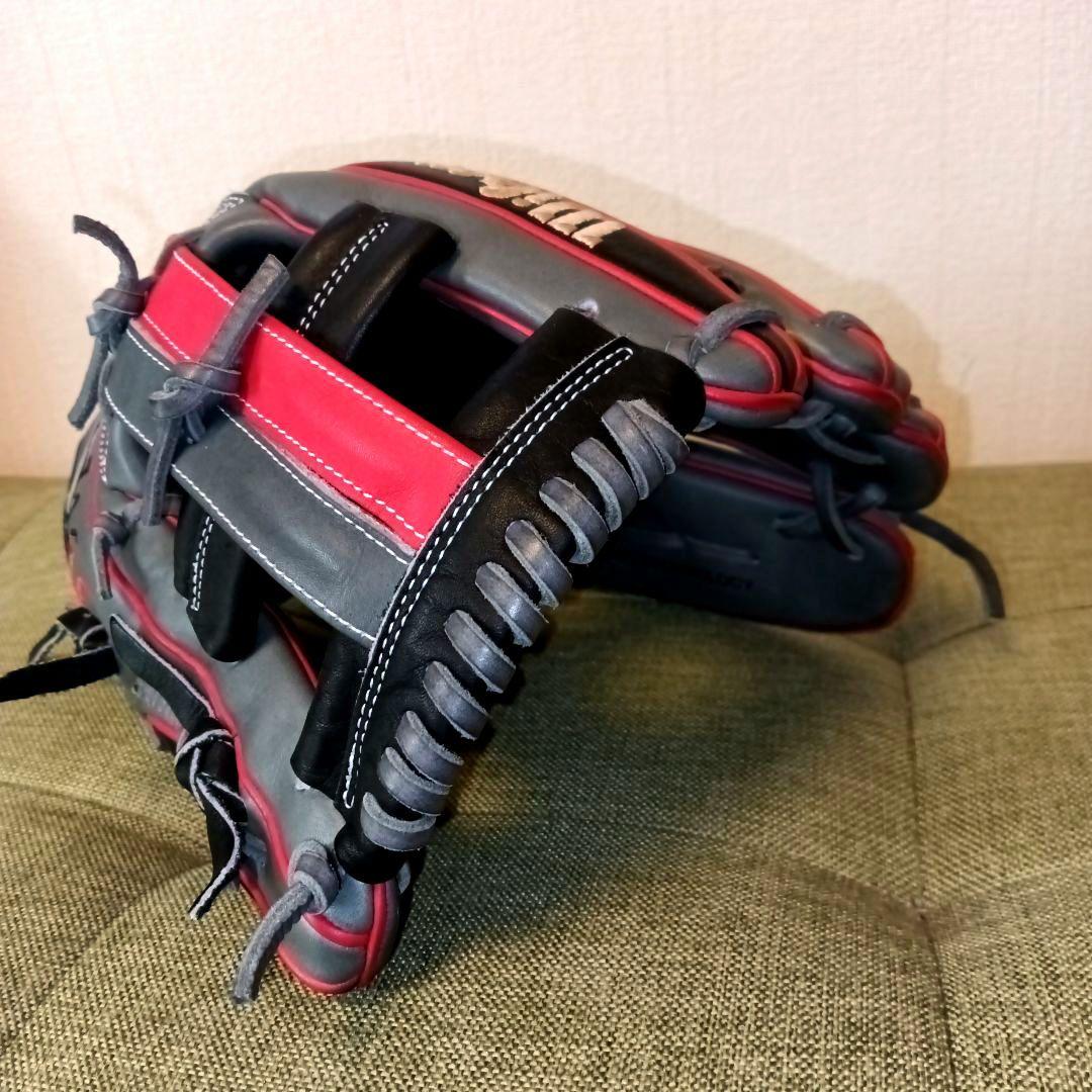 ■湯もみ型付済■ウィルソン DUAL オールラウンド グローブ 軟式グラブ