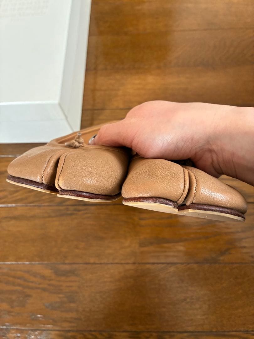 Maison Margiela ベージュ バレエシューズ