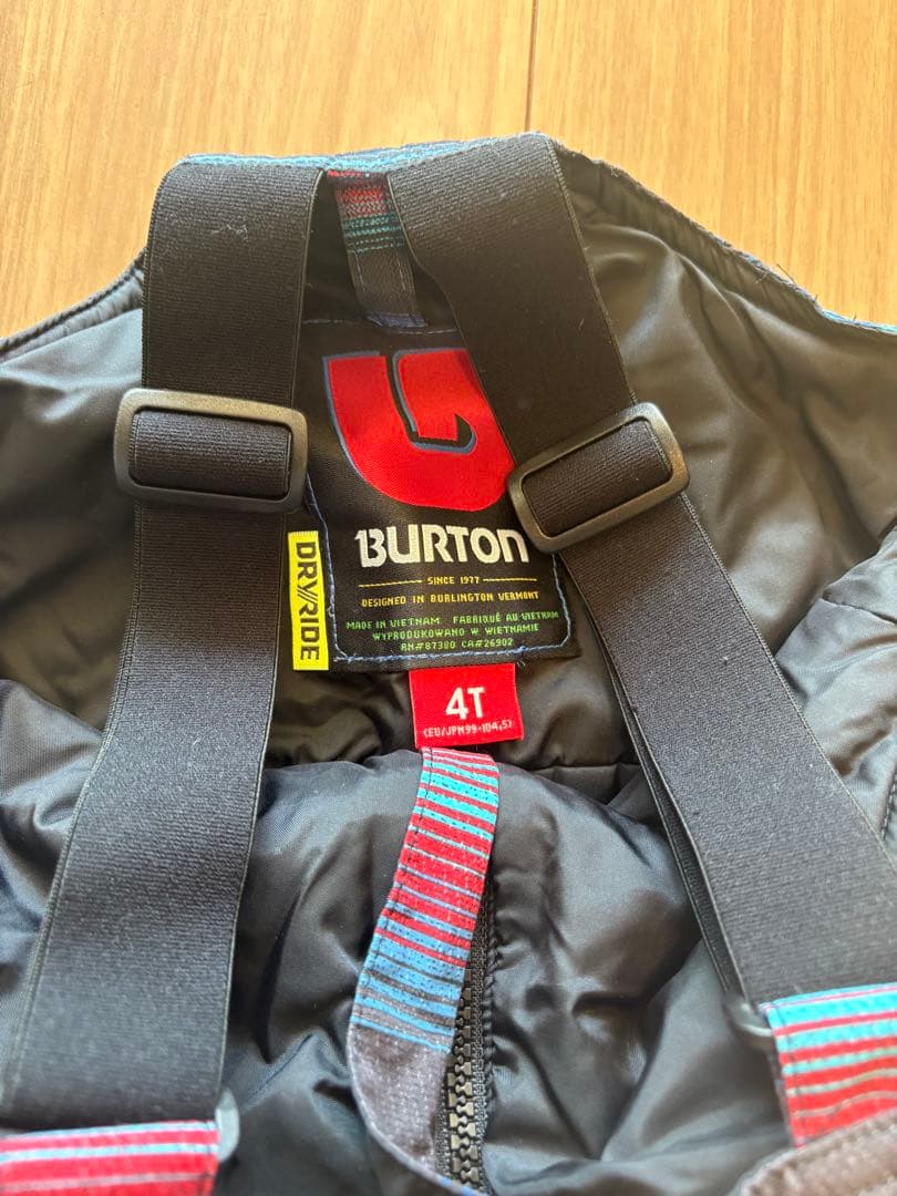 burton スノボードウェア上下セット バートン　キッズ