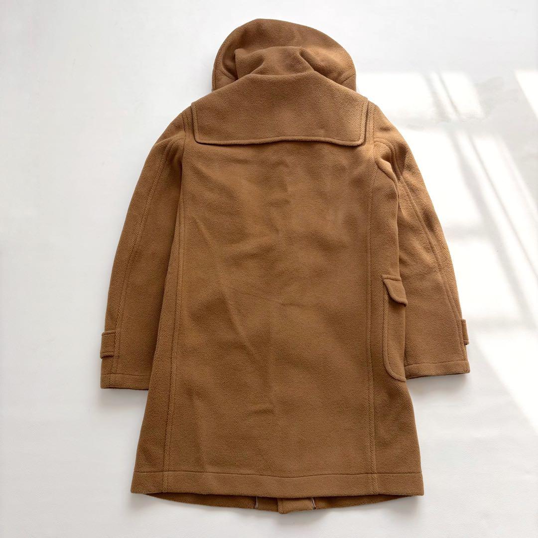 美品✨マッキントッシュ　ロングダッフルコート　ヘリンボーン　キャメルブラウン