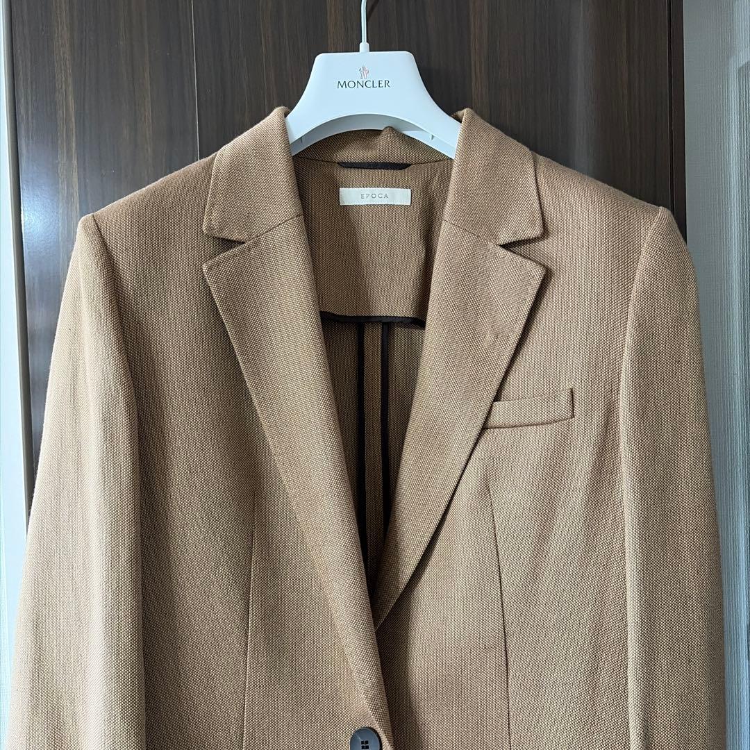 エポカ　ギマコットンテーラードジャケット　40