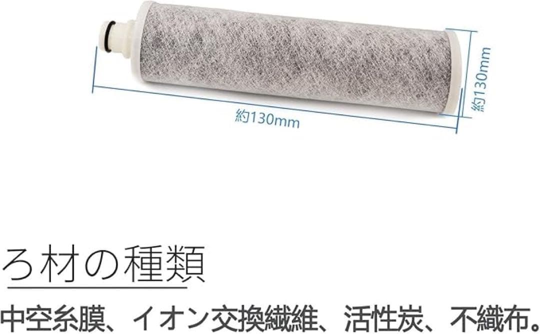 SENT026KA 浄水器　カートリッジ 混合水栓サラサラワイドシャワー 3本