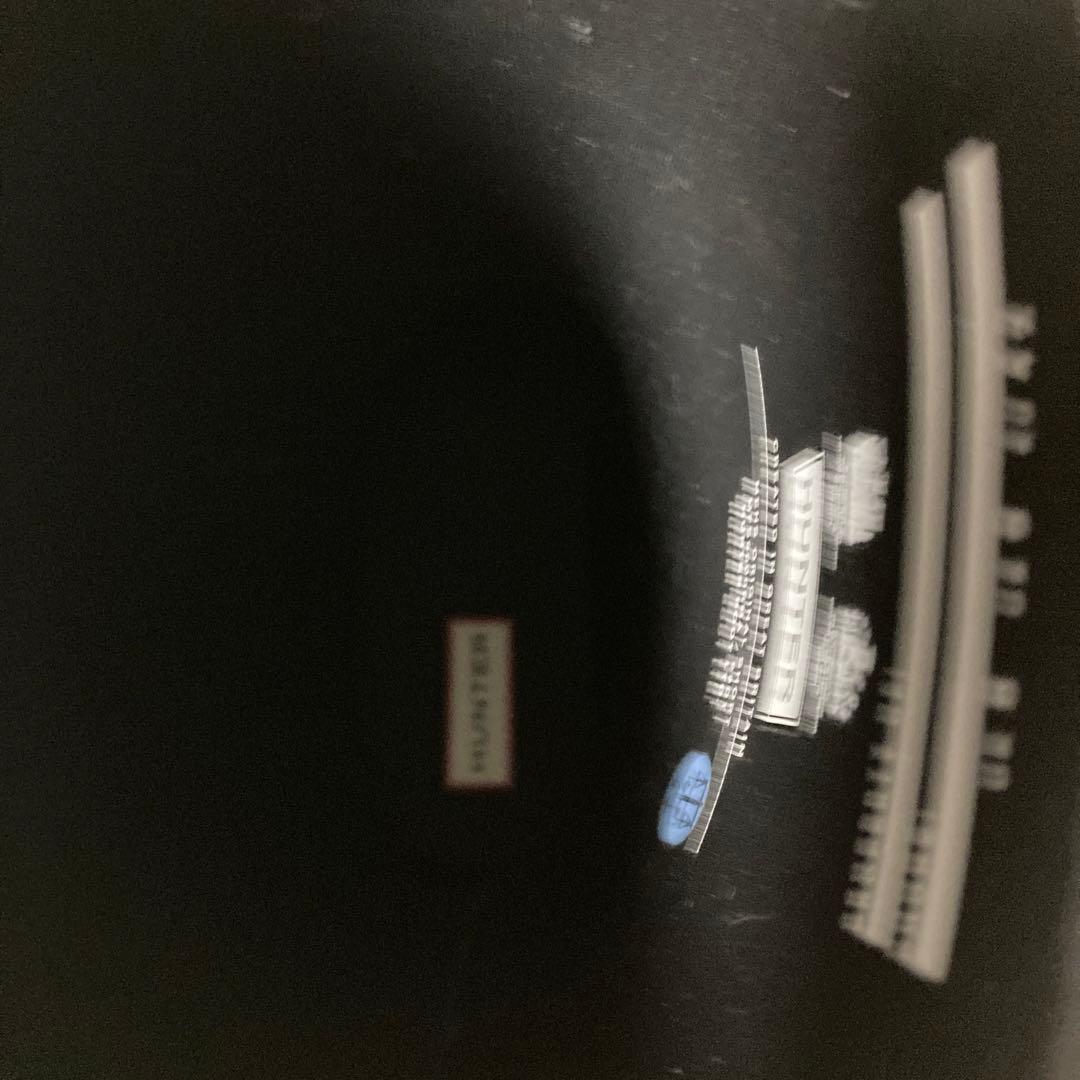 新品未使用HUNTER ブラック 長靴 バックル付き27cm