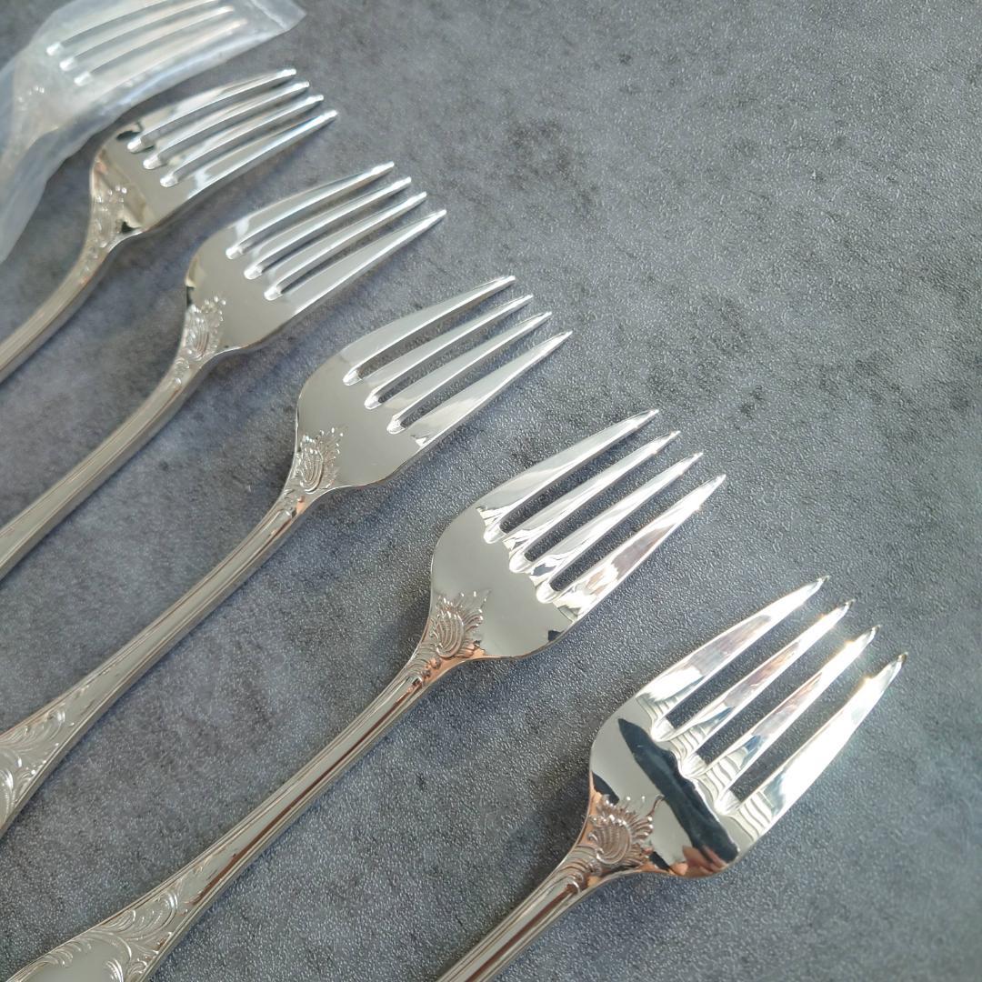 美品 クリストフル マルリー サラダフォーク 未開封含む 6点