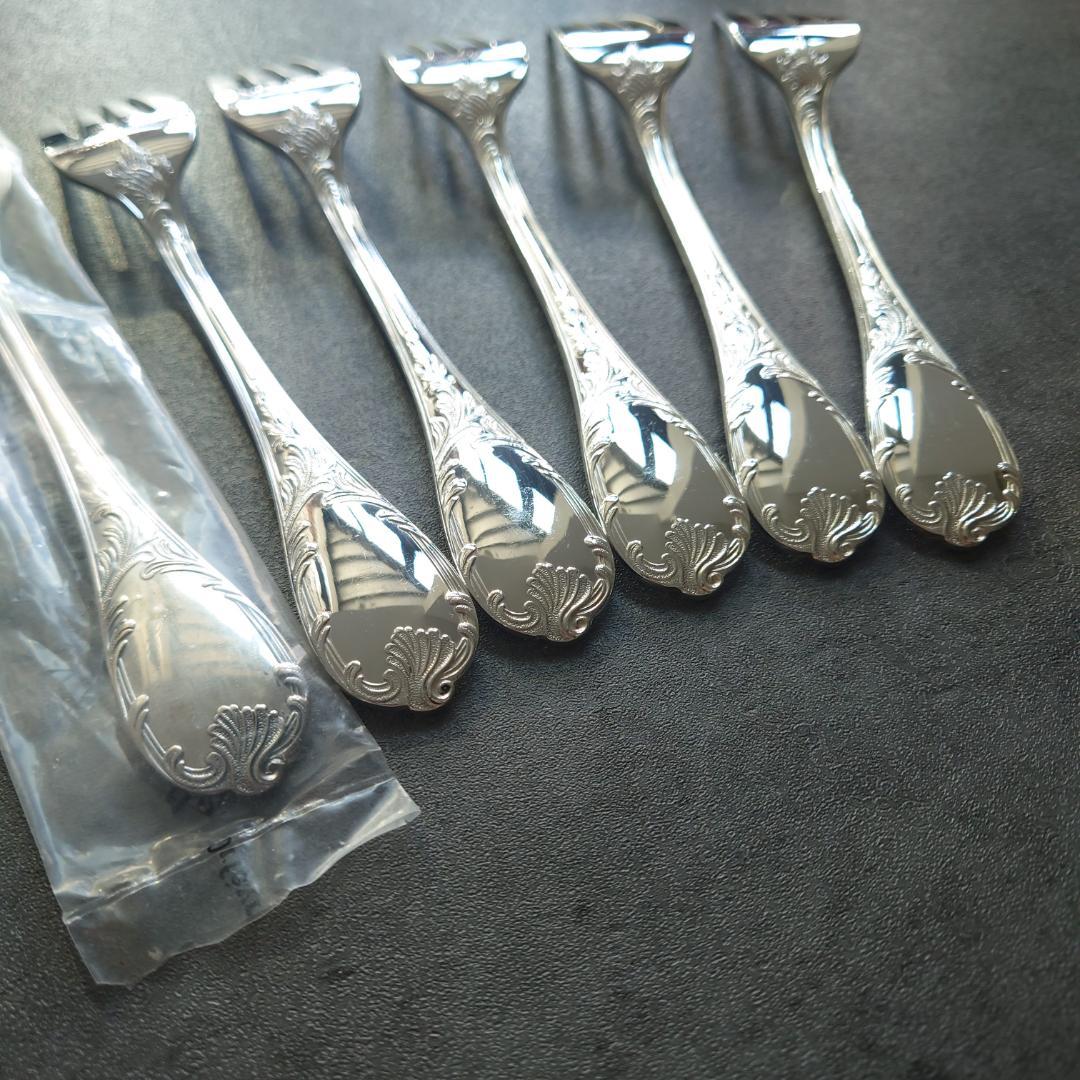 美品 クリストフル マルリー サラダフォーク 未開封含む 6点