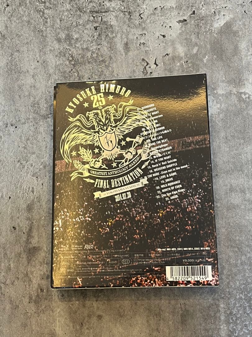 氷室京介FC限定25TH ANNIN TOUR LIVE Blu-ray