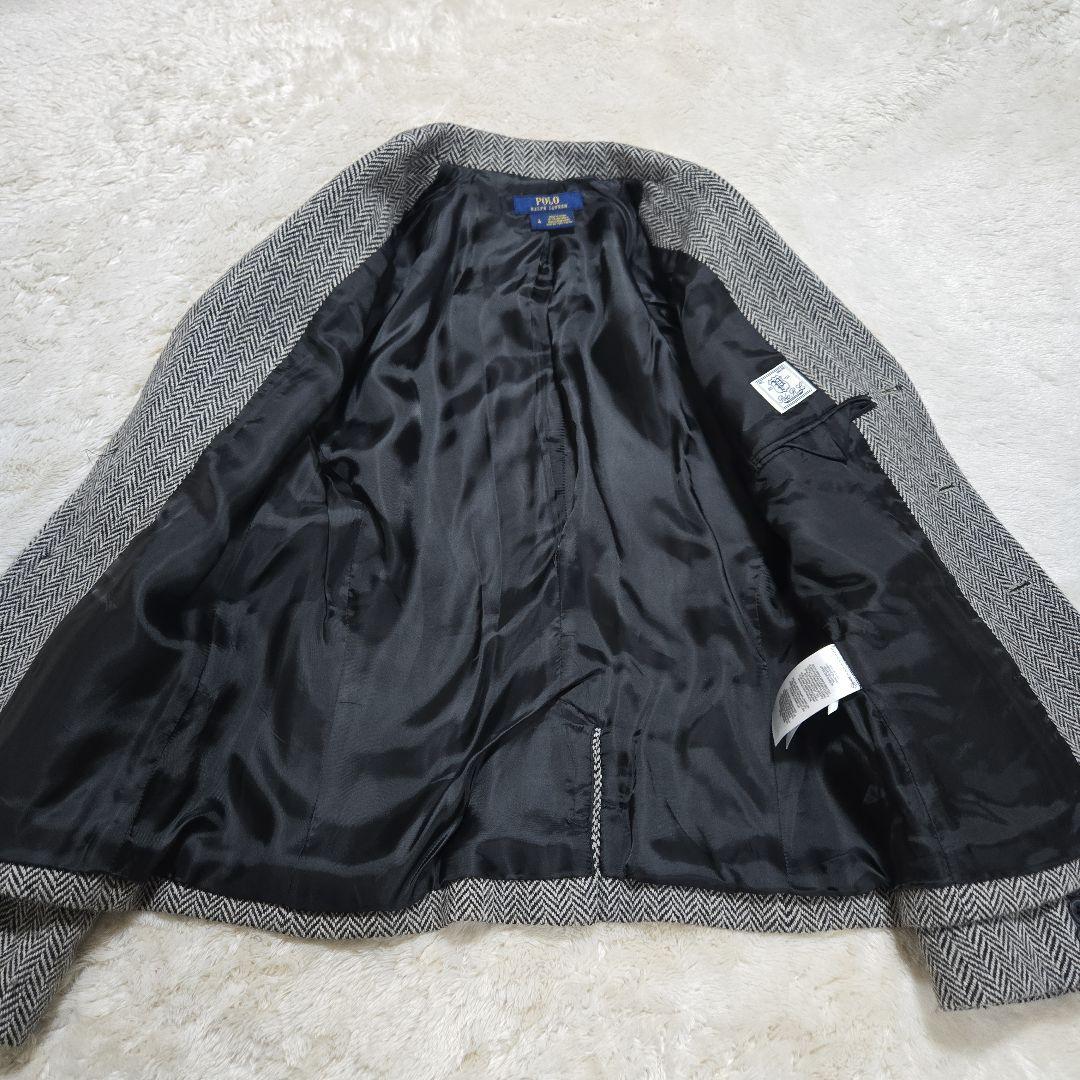 ポロ ラルフローレン ヘリンボーン ツイード スポーツ ジャケット M