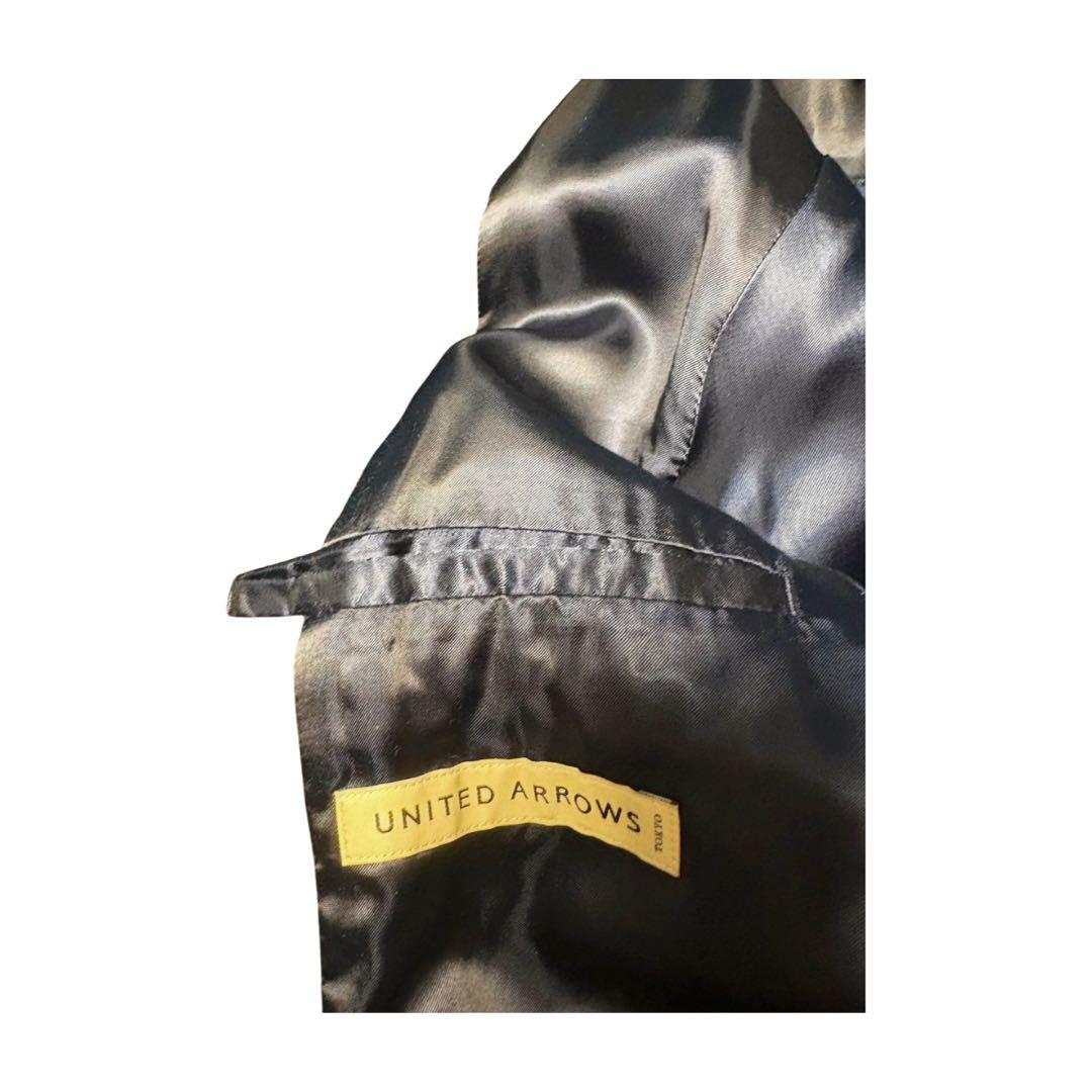 UNITED ARROWS 濃紺ウールピーコート