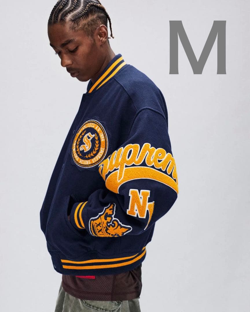 Supreme Veritas Varsity Jacket 『Ｍ』