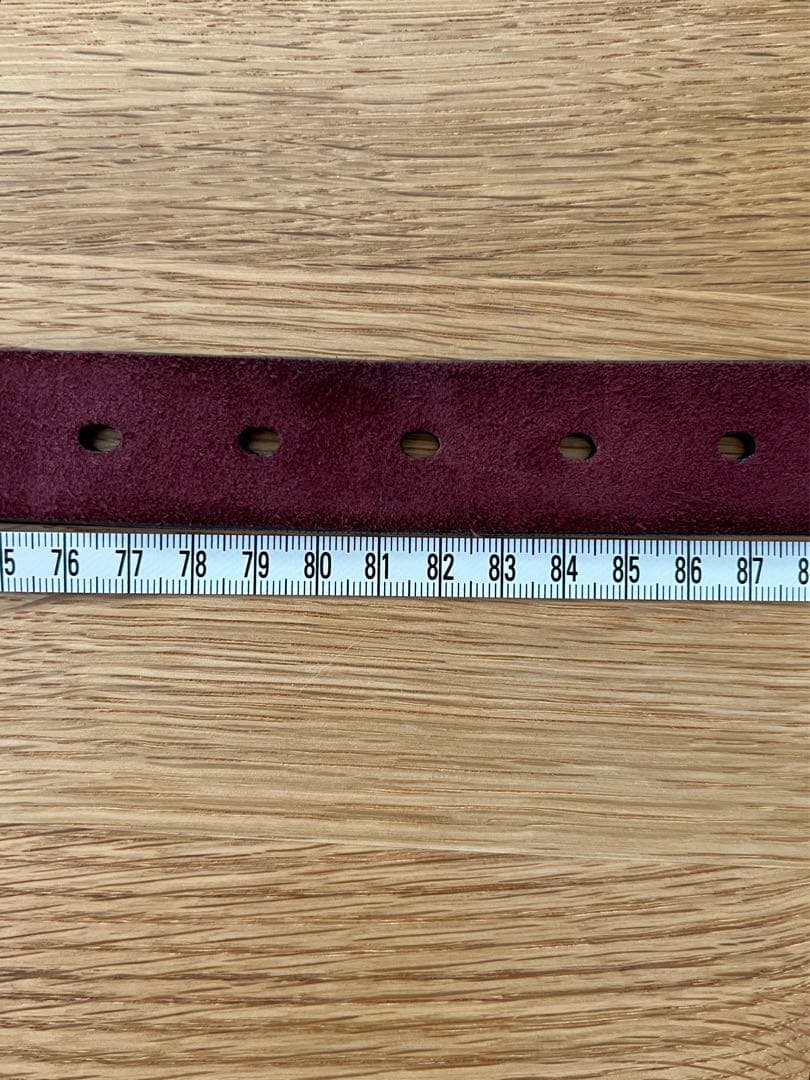 J&M DAVIDSON スエードベルト