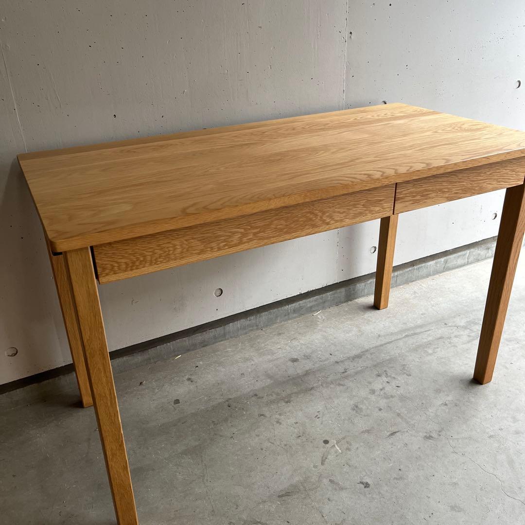 超美品★無印 木製デスク オーク材
