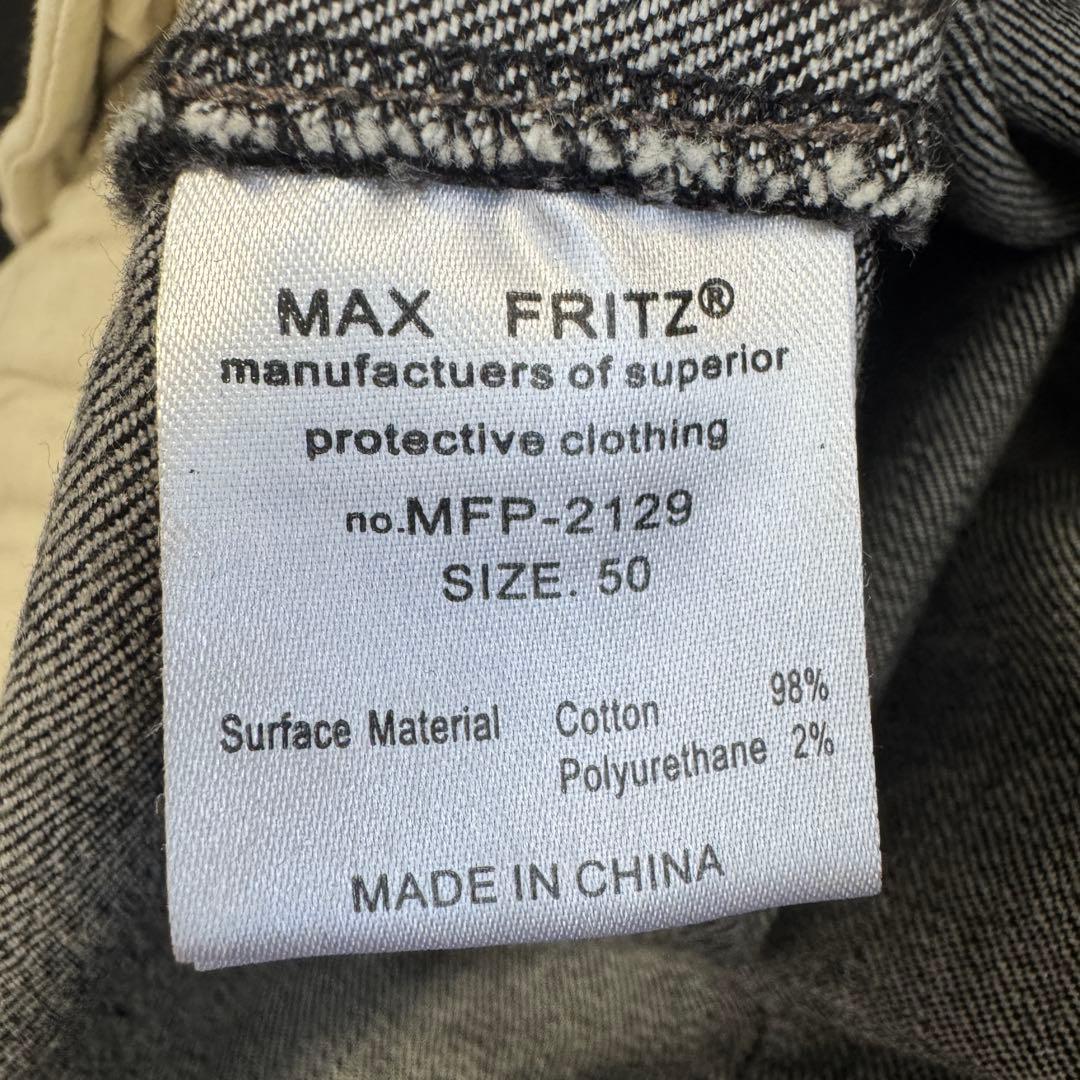 マックスフリッツ デニムスクランブラーパンツ XL メンズ 男性 ブラック