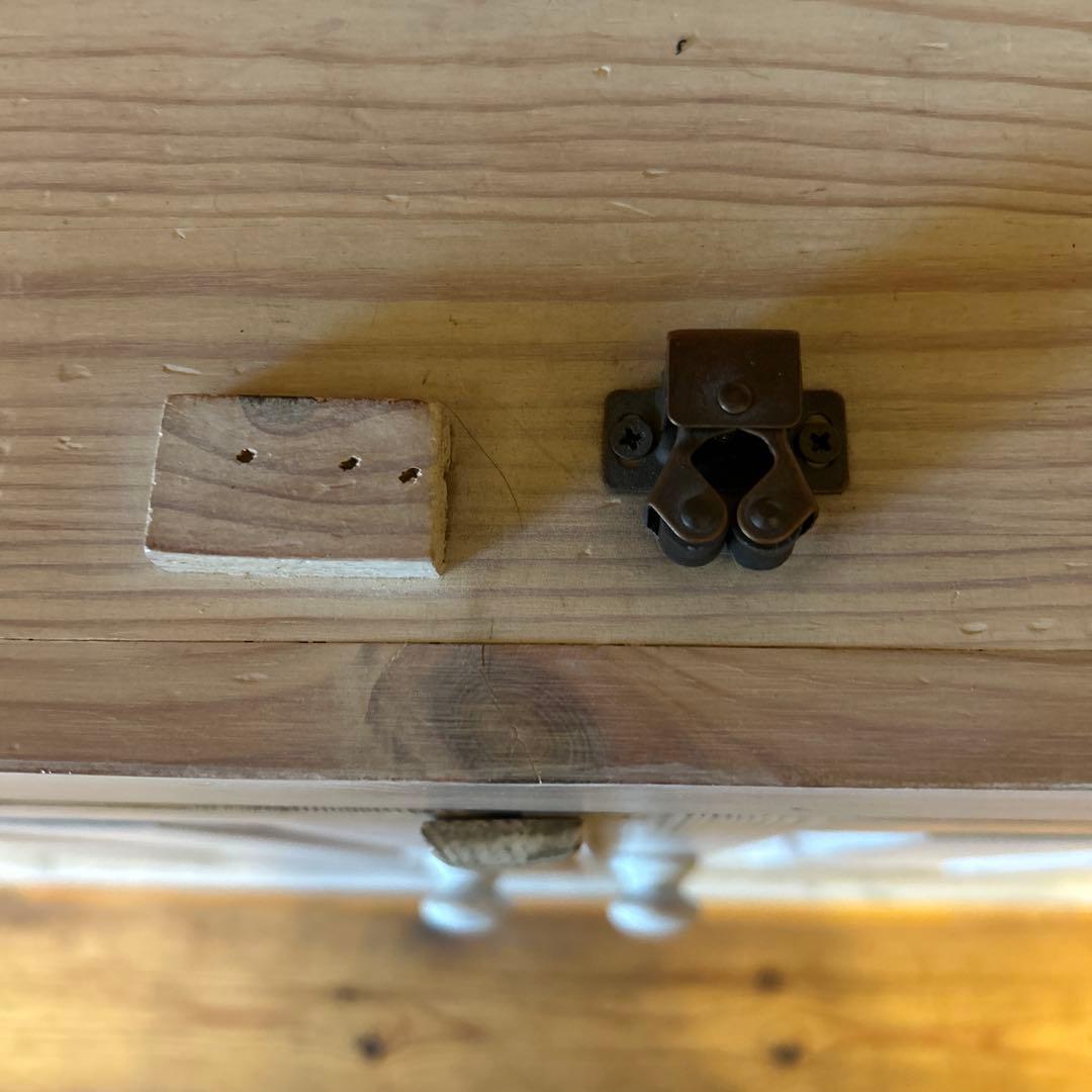 ガラスキャビネット　パイン　ハーベスト