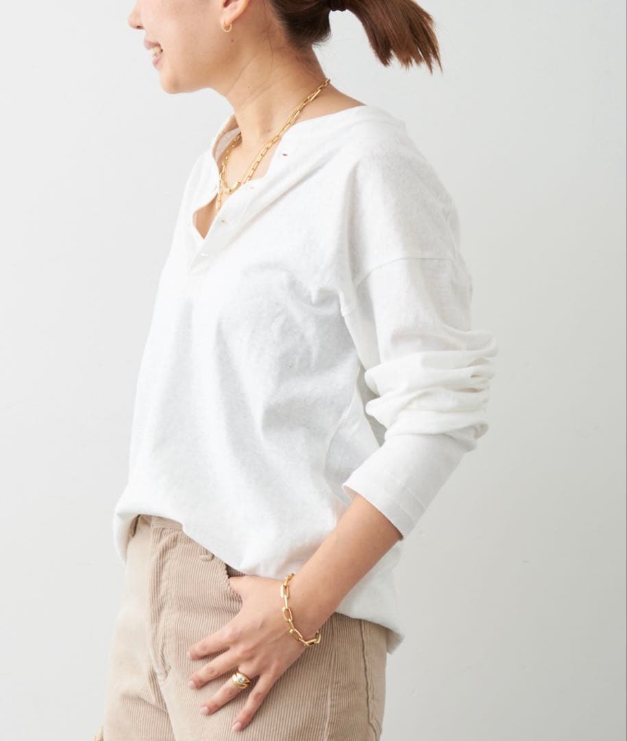 美品【AMERICANA/アメリカーナ】LONGSLEEVE Tシャツ