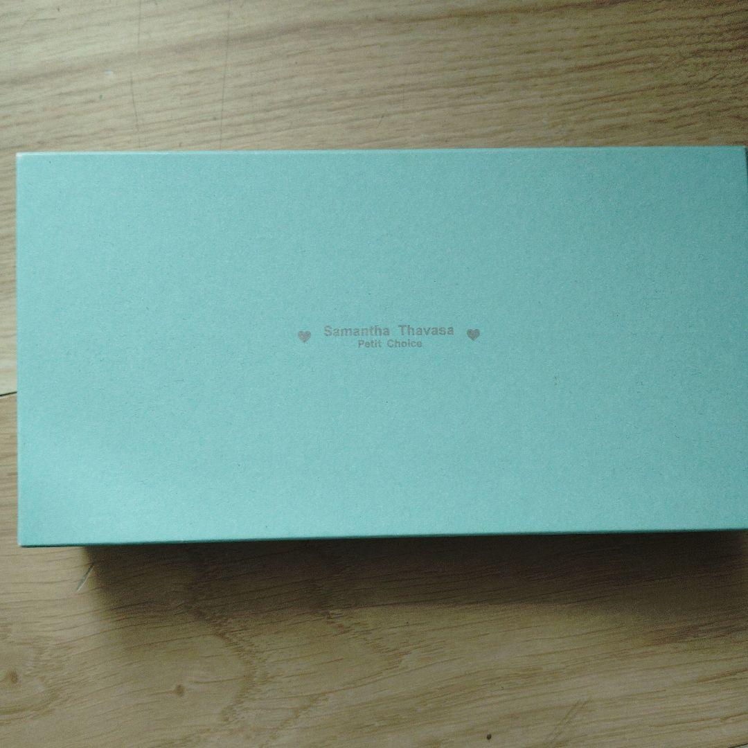 SamanthaThavasa リボン付きブリーチデニム長財布