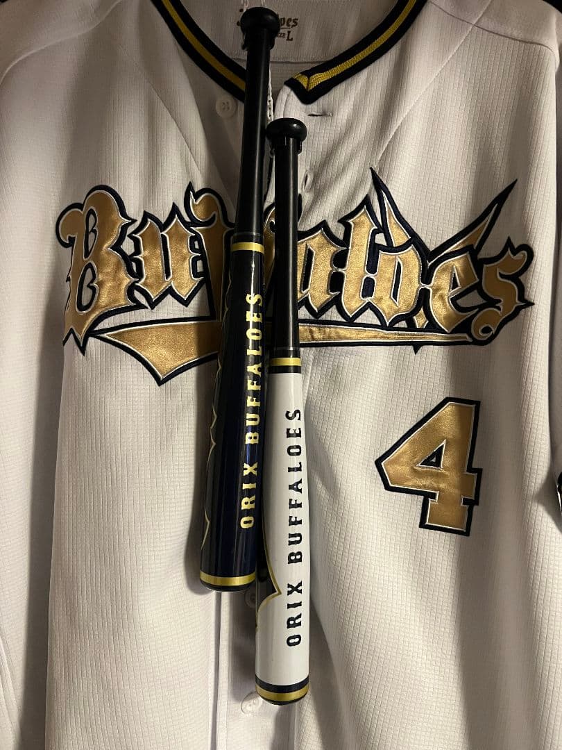 オリックスバファローズ　森友哉選手　2024開幕激レア優勝ユニフォーム　Lサイズ