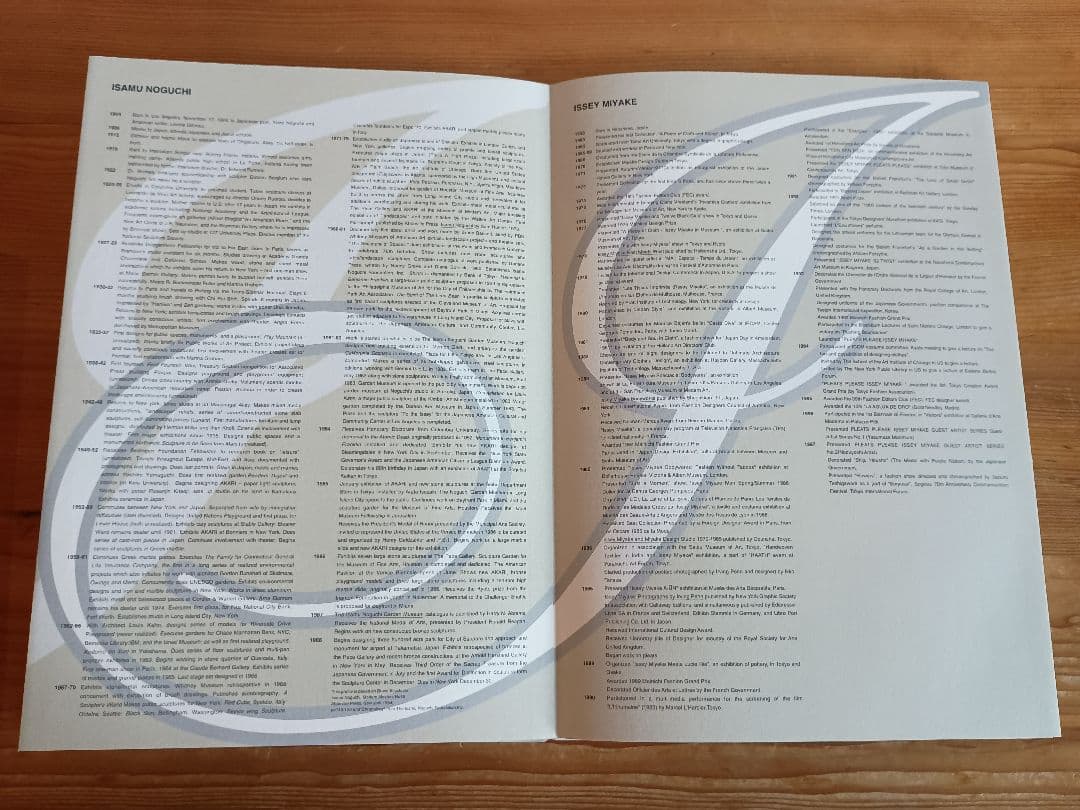 【サイン付き】イッセイ ミヤケ イサムノグチ ARIZONA