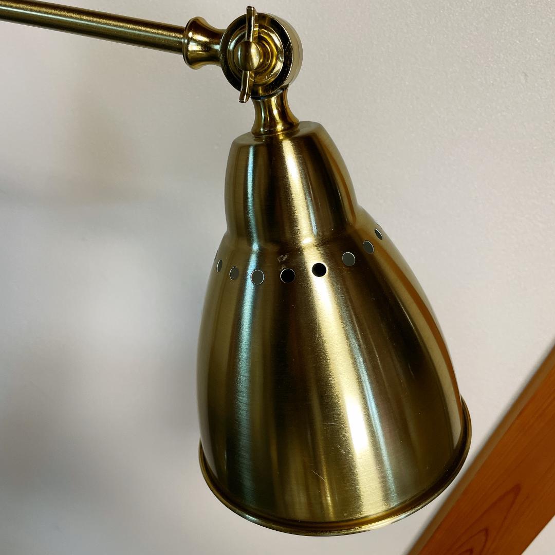 希少　IKEA イケア BAROMETER フロアランプ 真鍮 ゴールド