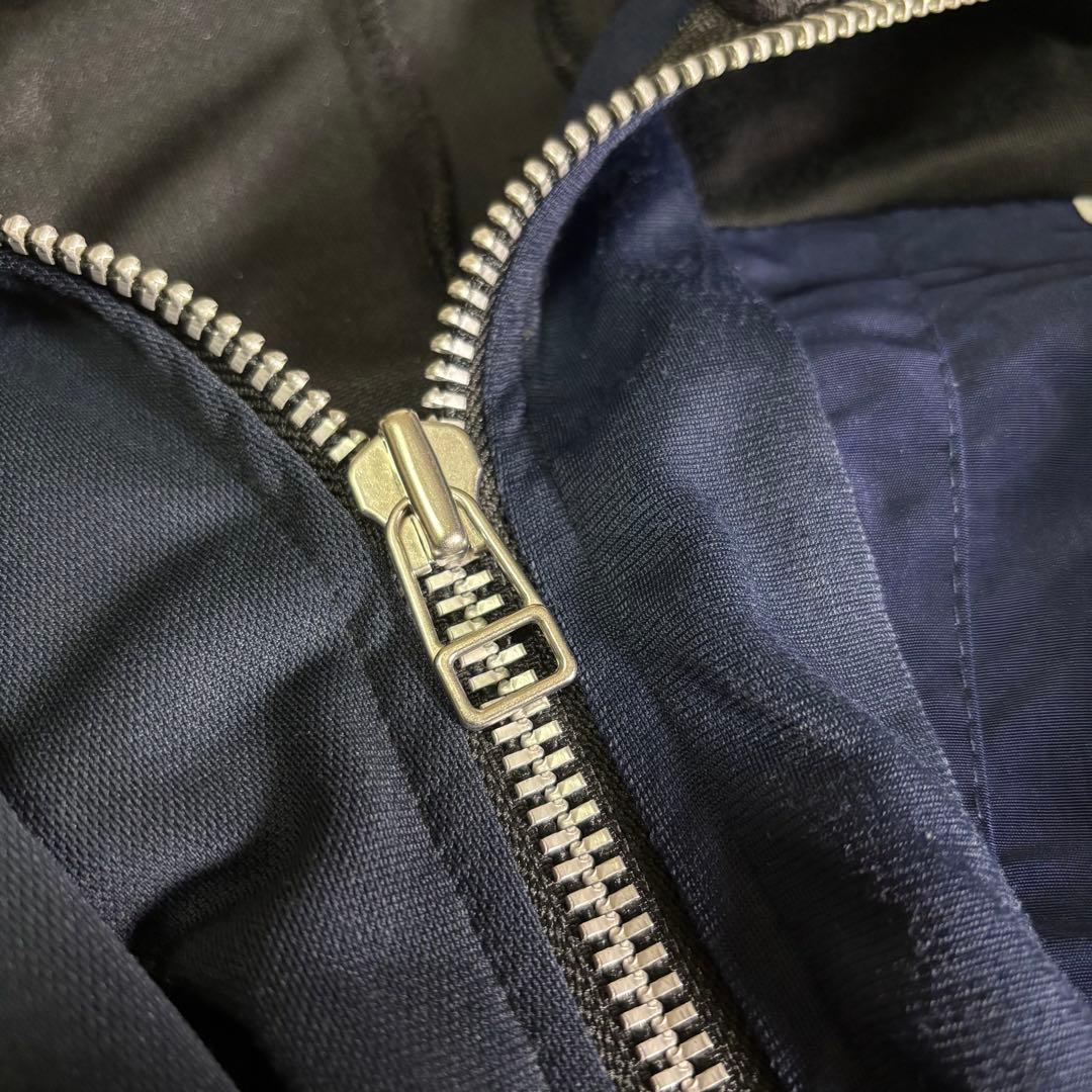 リメイクジャージ adidas生地 再構築 トラックジャケット XL相当