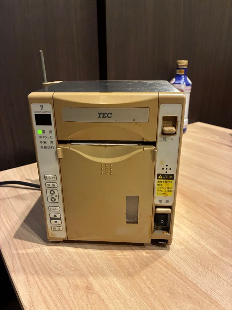 TEC東芝テックプリンタ KCP-100 4台セット ジャンク 電源コードなし