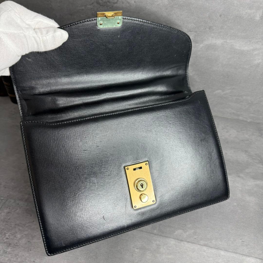 SOMES SADDLE 本革 セカンドバッグ エグゼクティブ ミニダレスバッグ