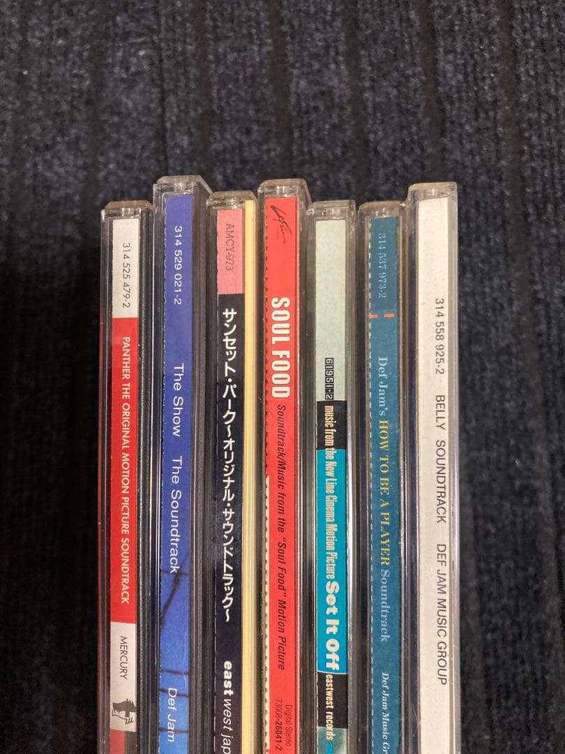 Hip Hop : R & B 1990年代 輸入盤 サントラ CD 7枚セット