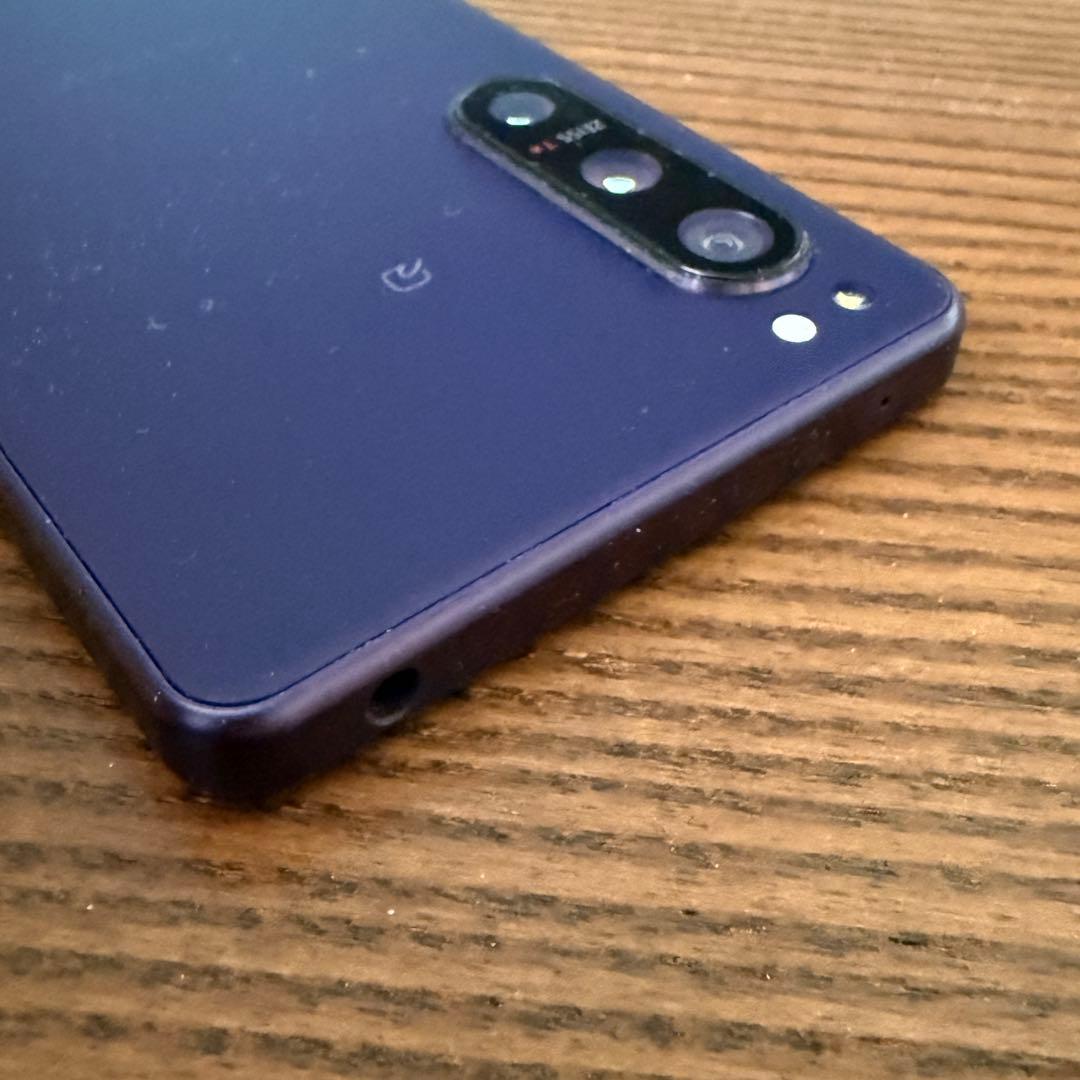 超美品 Xperia 5 IV 128GB SO-54C パープル スマホ 本体