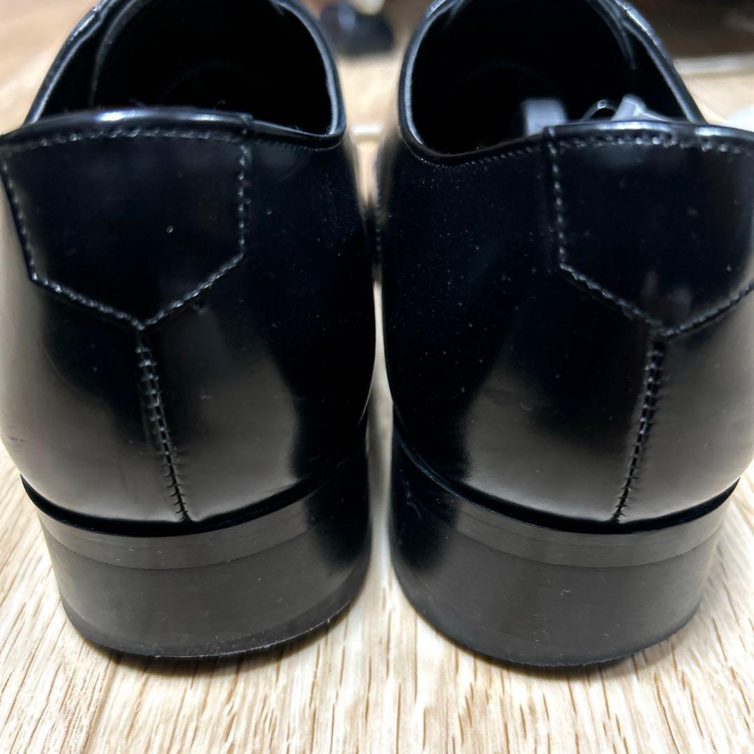 t　リーガル　ストレートチップ　725R　ブラック　黒　24.5㎝