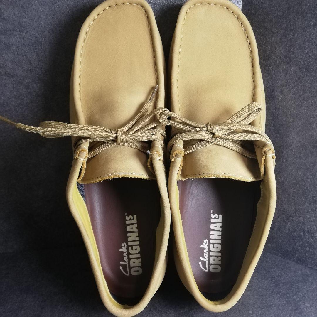 【極美品】Clarks クラークス ワラビー GTX メープルスエード