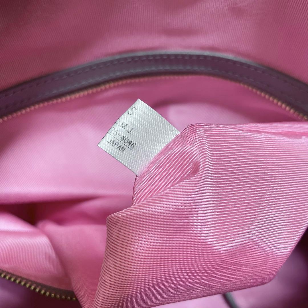 A.D.M.J.☆ショルダーバッグ メッセンジャーバッグ ナイロン 黒ピンク