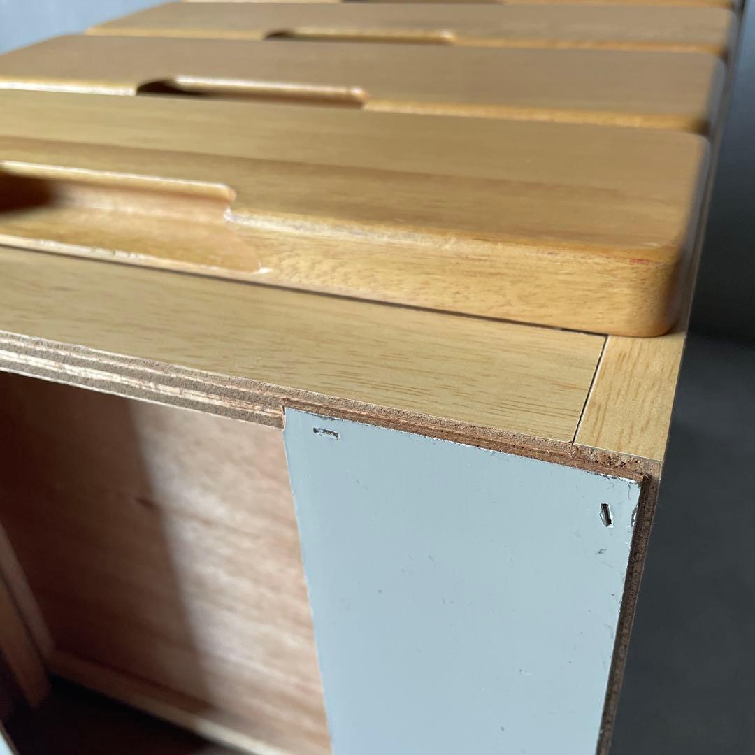 木製 4段チェスト 小さめ箪笥 サイドボード　ナイトテーブル 小抽斗　ナチュラル