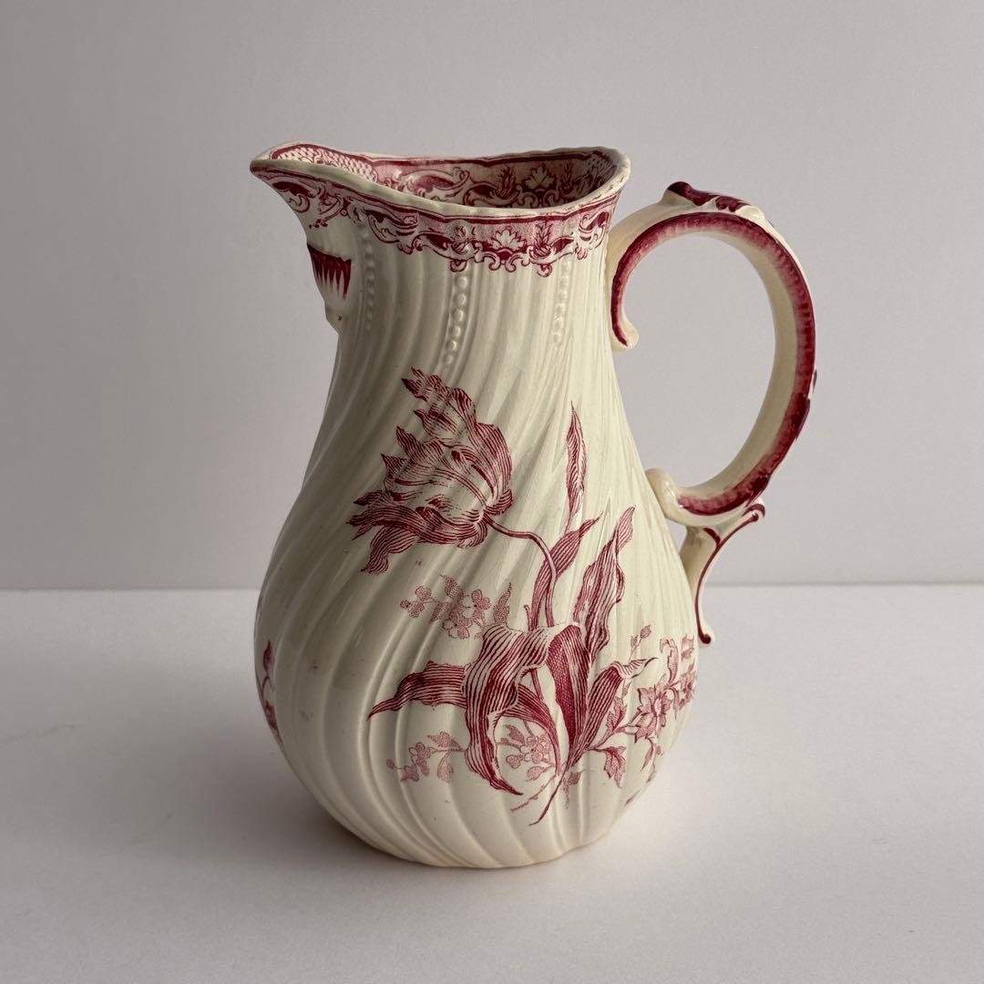 m*m様 フランスアンティーク　サルグミンヌ　Fontanges ミルクピッチャ